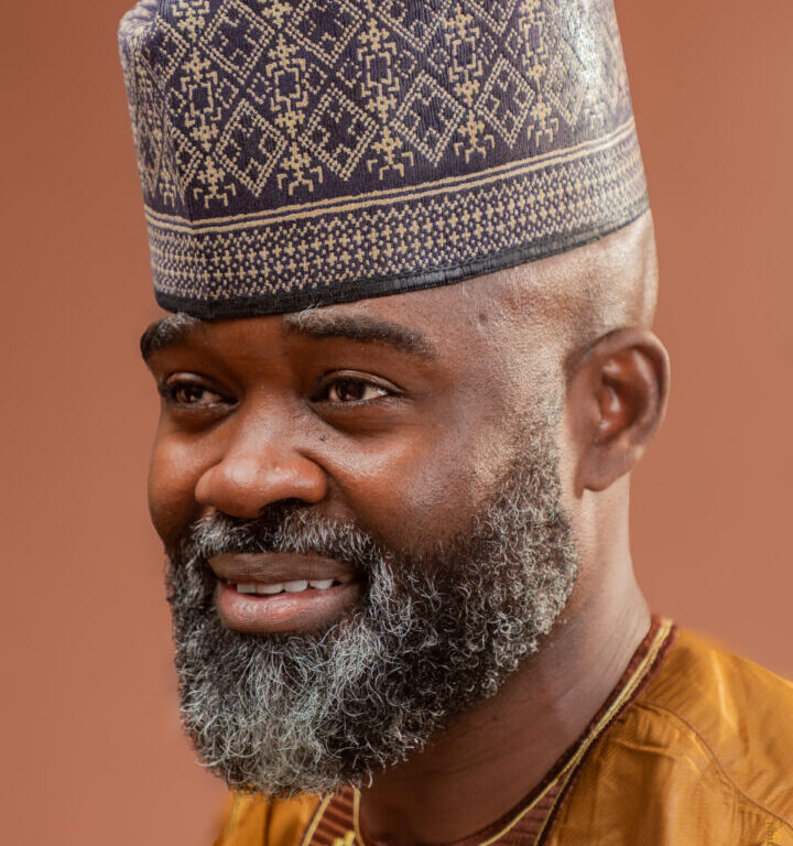 Chapeau africain brodé pour homme