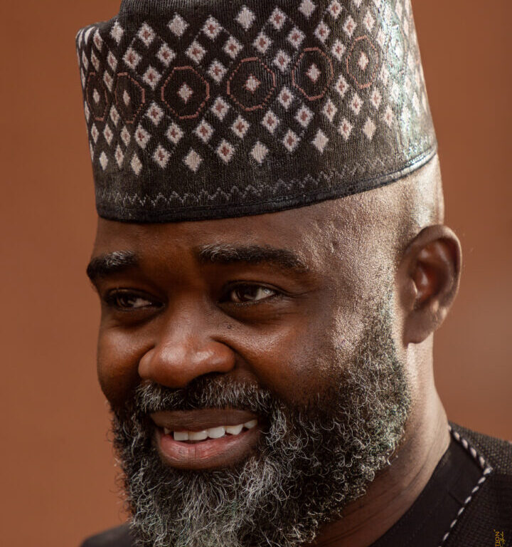 Chapeau africain brodé pour homme